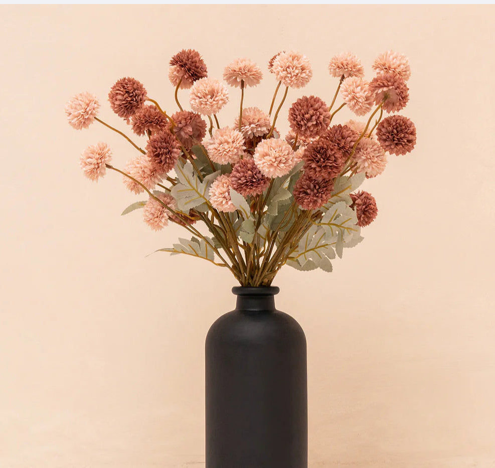 Elegant Dandelion Floral Arrangement - Autumn Decor