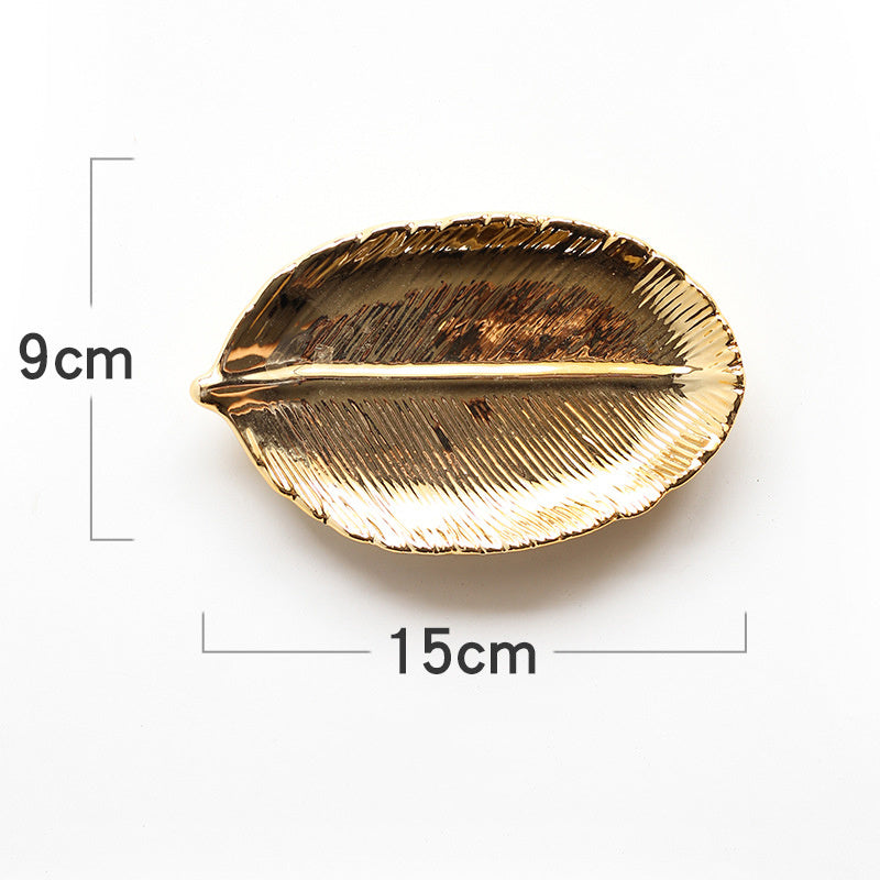 Elegant Ceramic Jewelry Dish - Pineapple Design