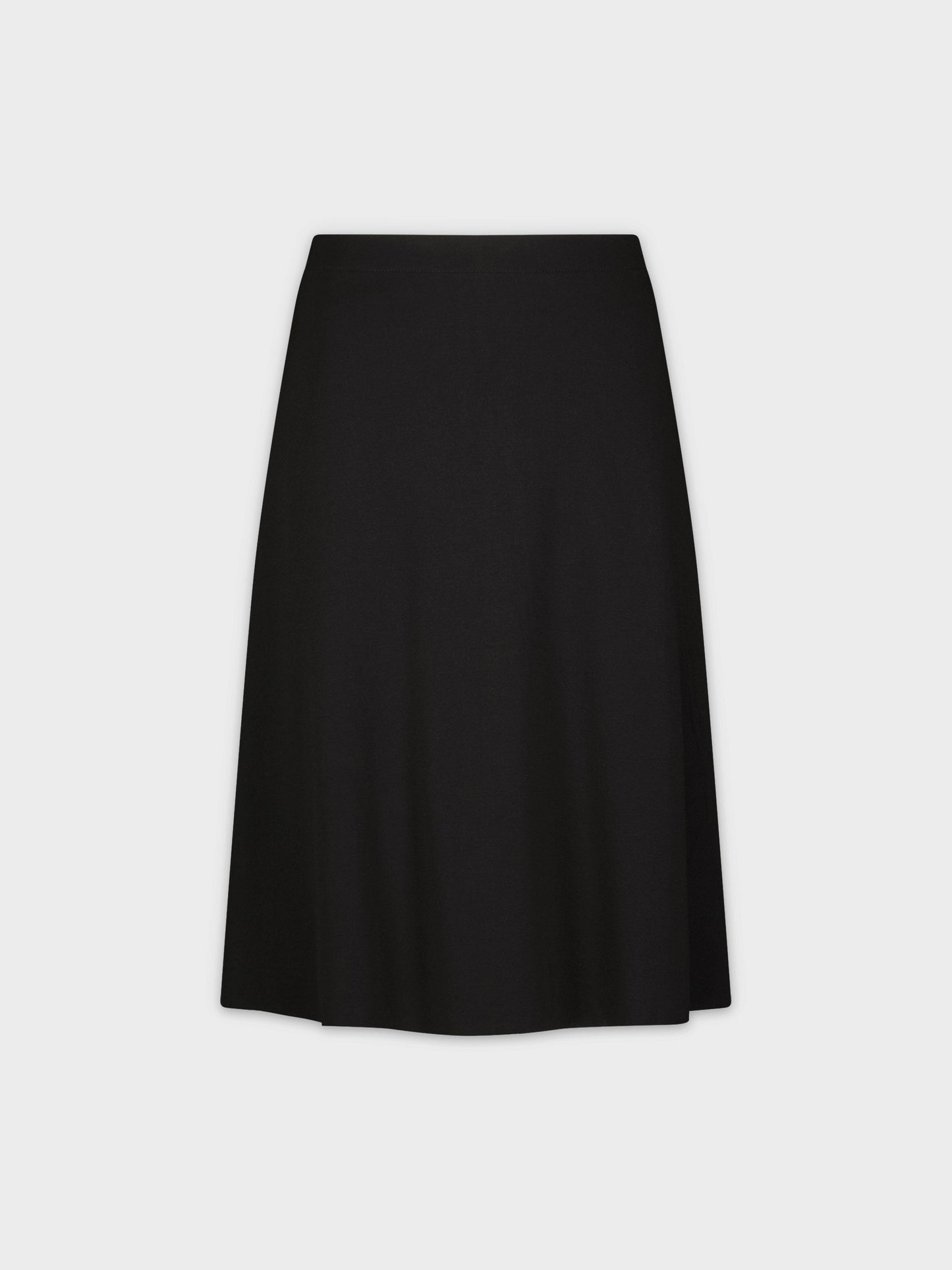 LIGHTWEIGHT 3 PANEL SKIRT-BLACK 29"