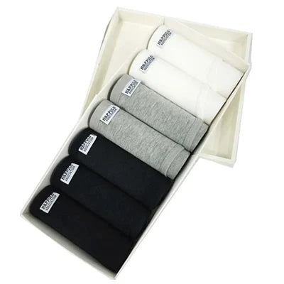 Comfortable Cotton Panties - 7-Pack in Vibrant Colors