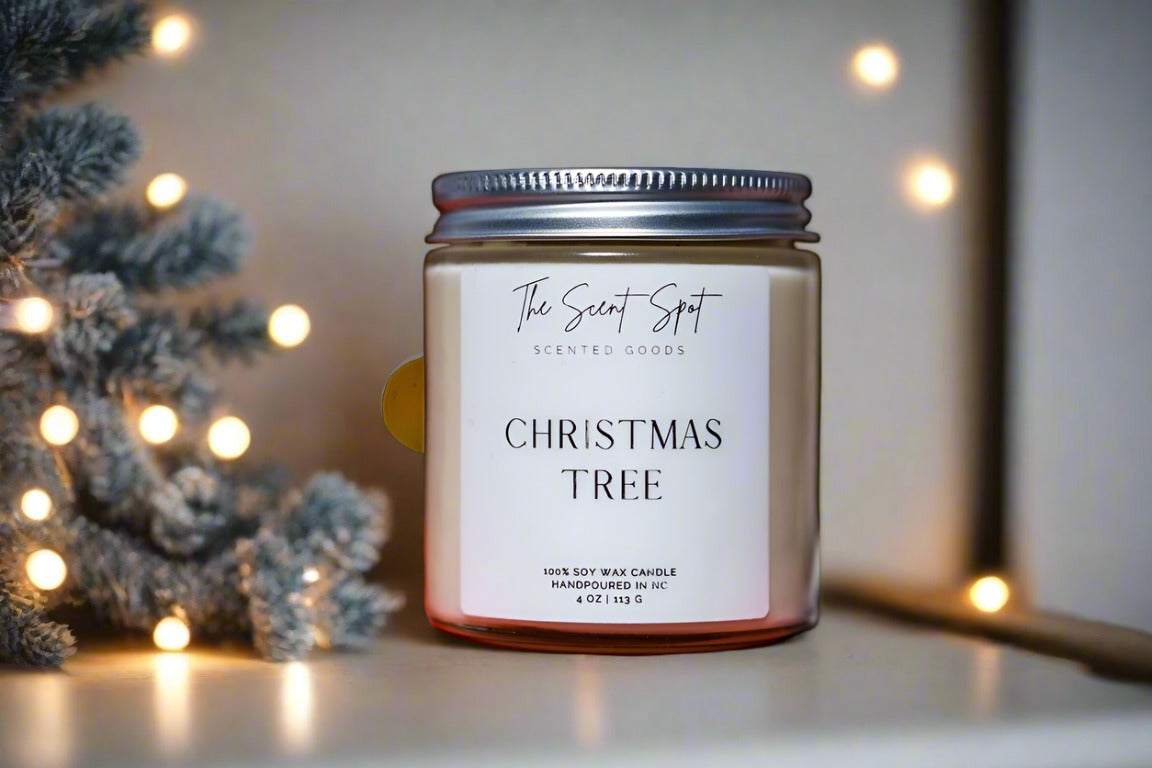 Christmas Tree Candle - Invigorating Holiday Aroma