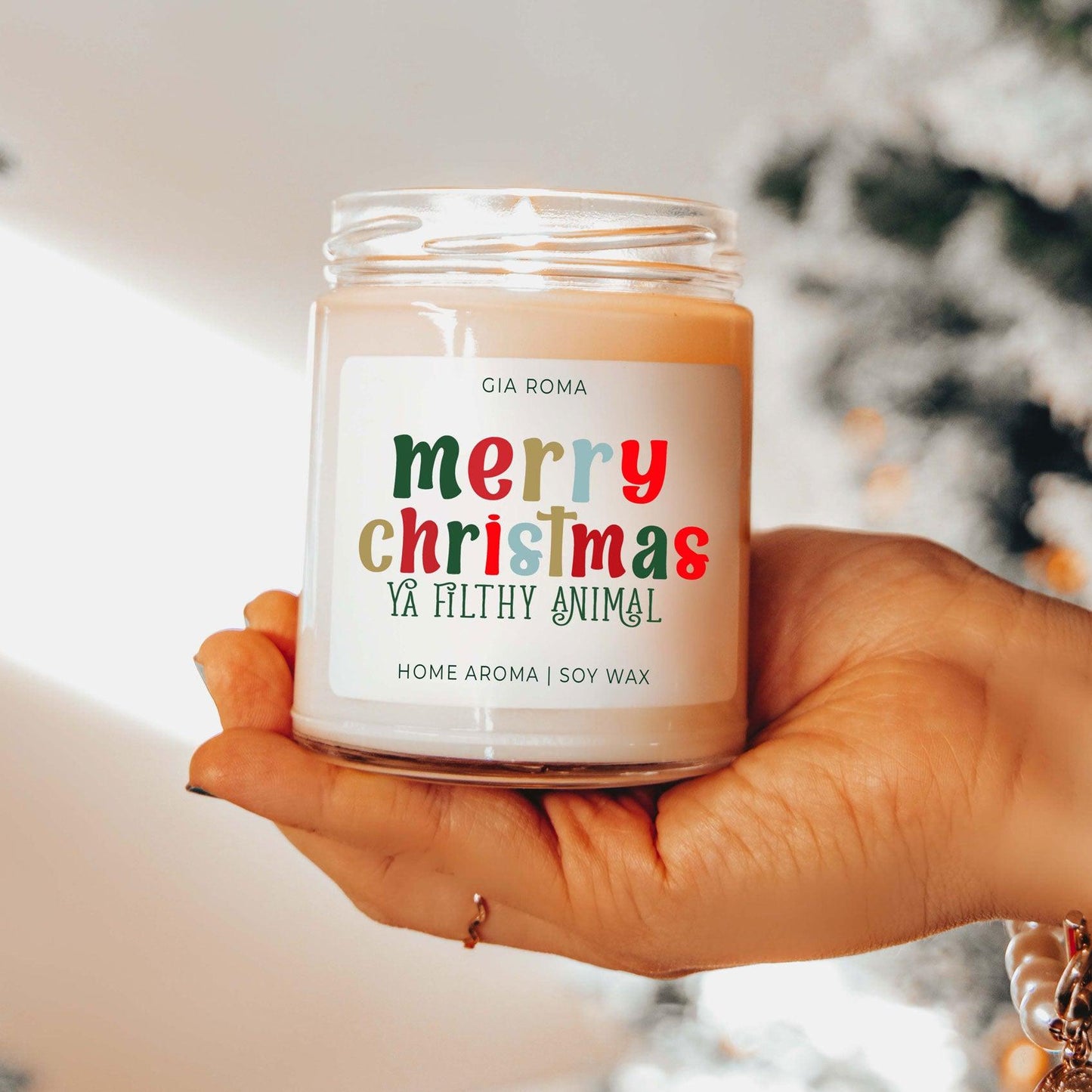 Holiday Candle - Evokes Warmth & Relaxation