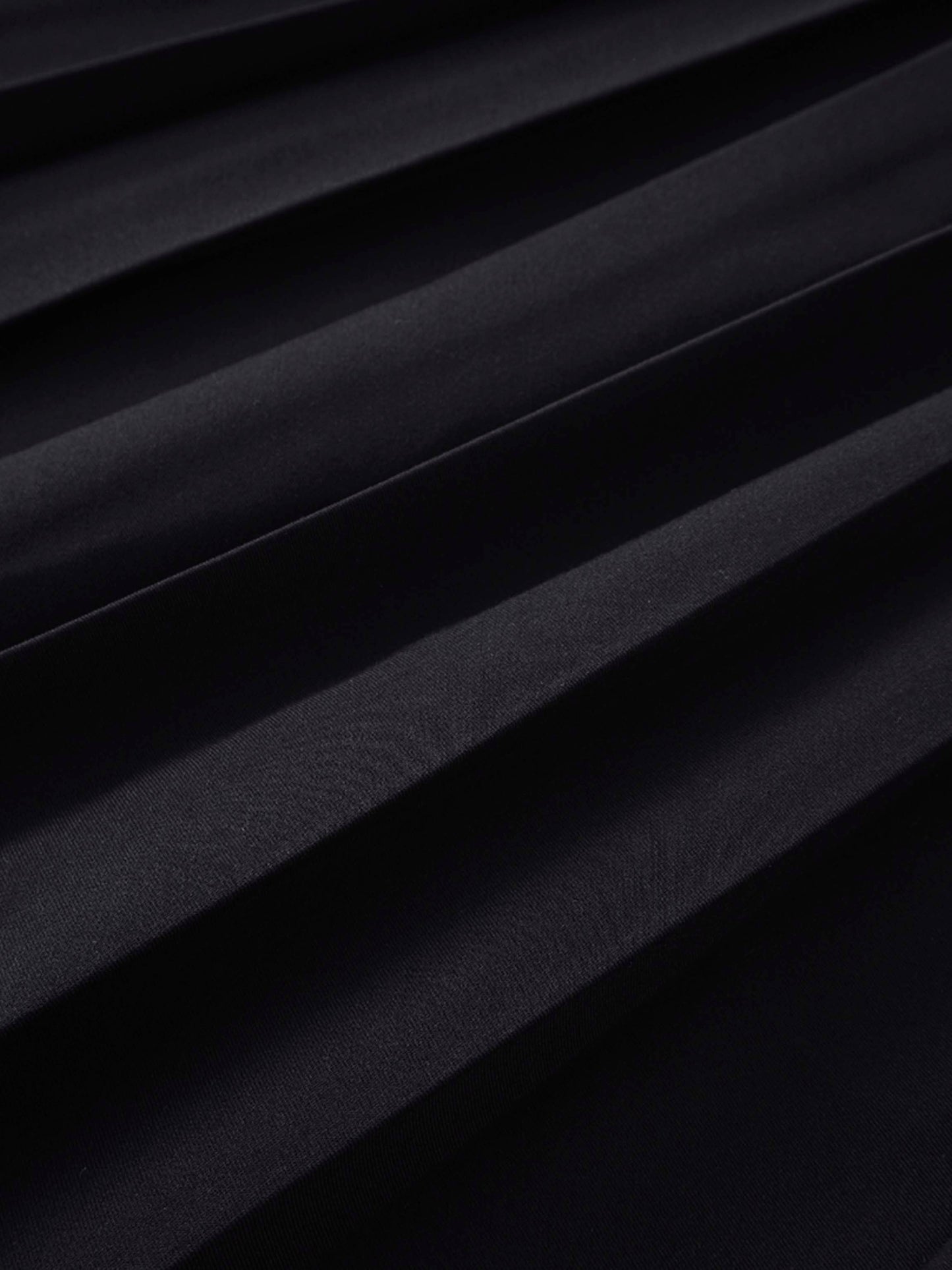 PLEATED SKIRT 35" - BLACK