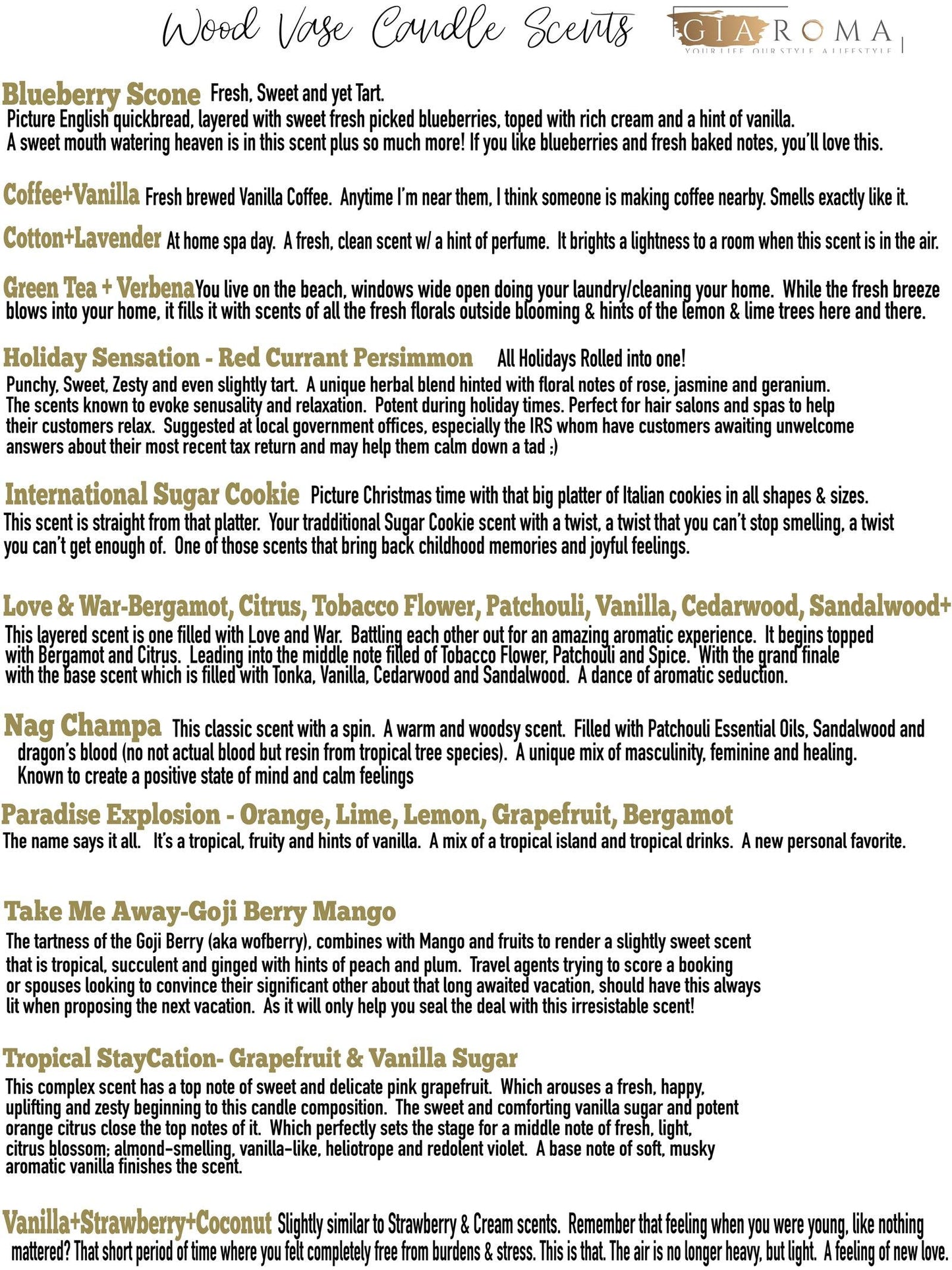 Reusable Wood Candle Vase - Multi-Use Design