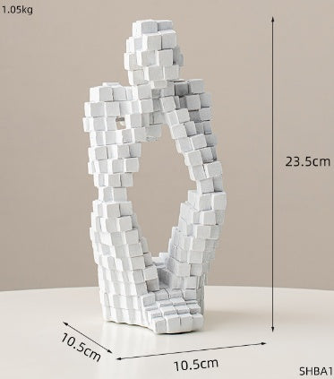 Modern Abstract Art Ornament - Elevate Your Home Decor