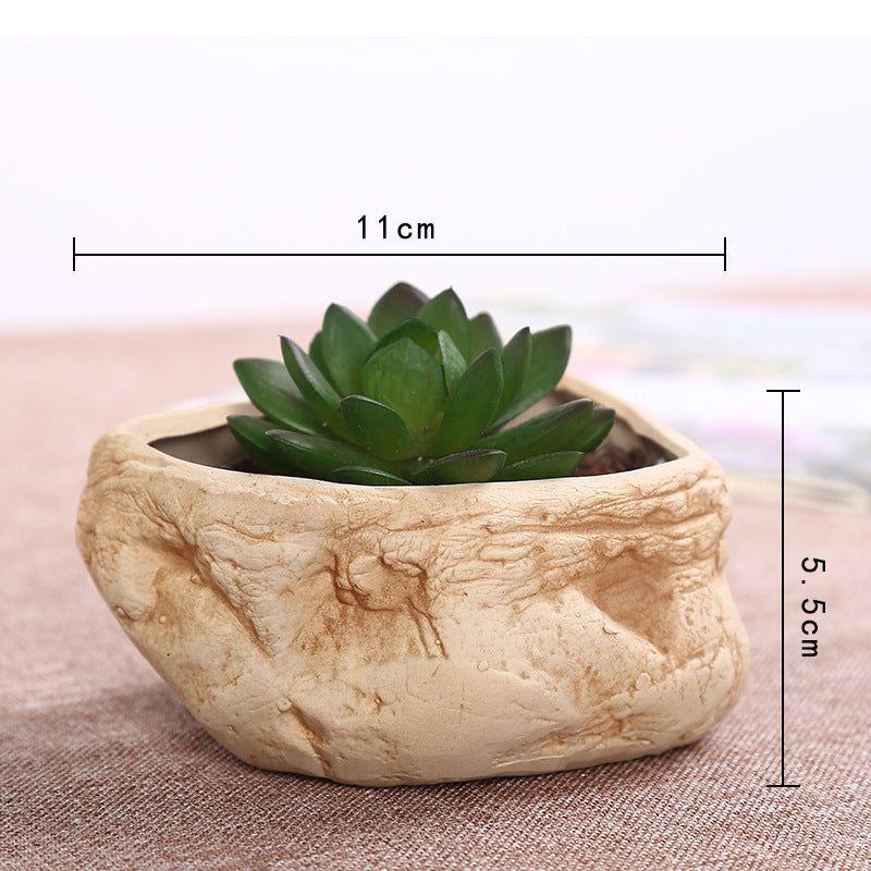 Creative Ceramic Succulent Pot - Stylish Home Decor