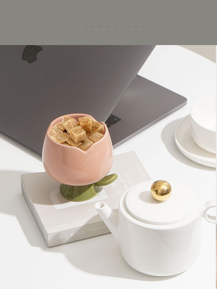 Nordic Ceramic Flowerpot - Elegant Home Decor