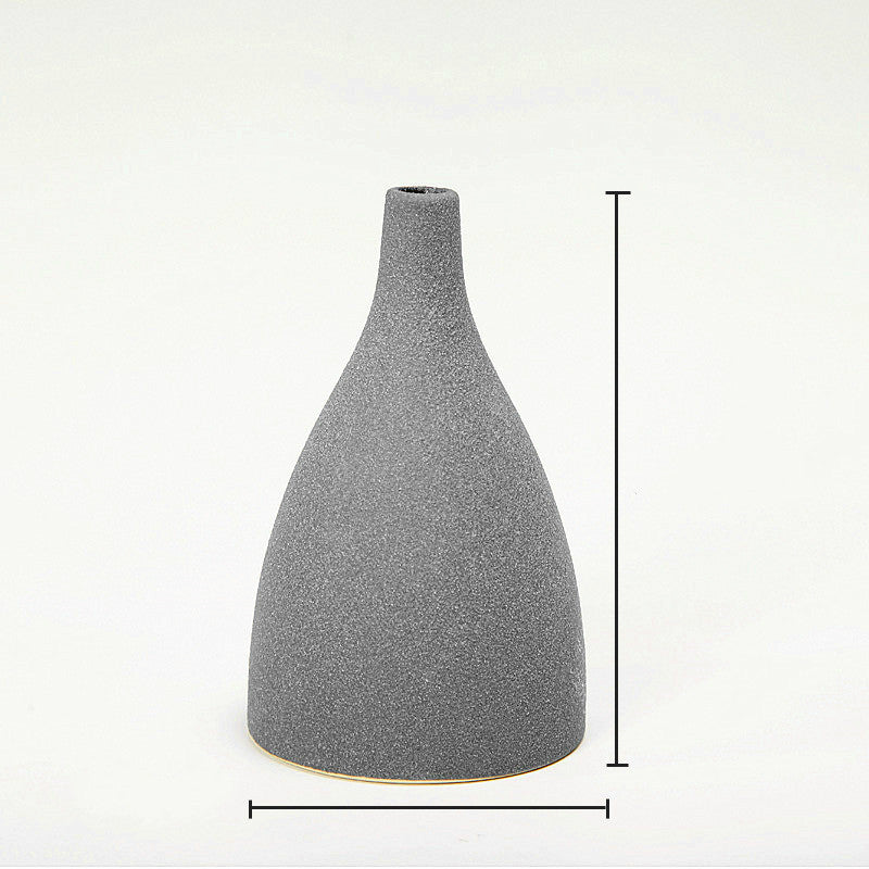 Nordic Ceramic Vase - Elegant Home Decor Accent