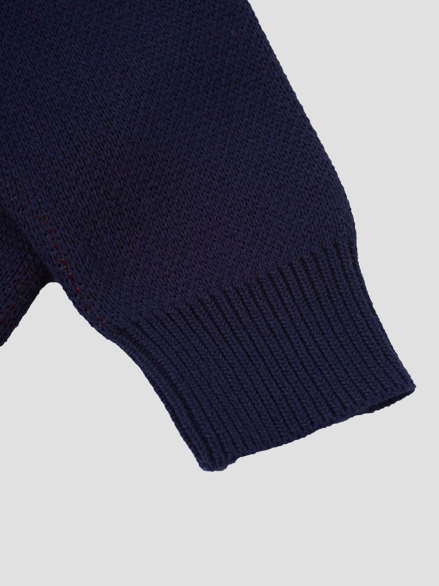 Pop Of Floral Sweater-Blue