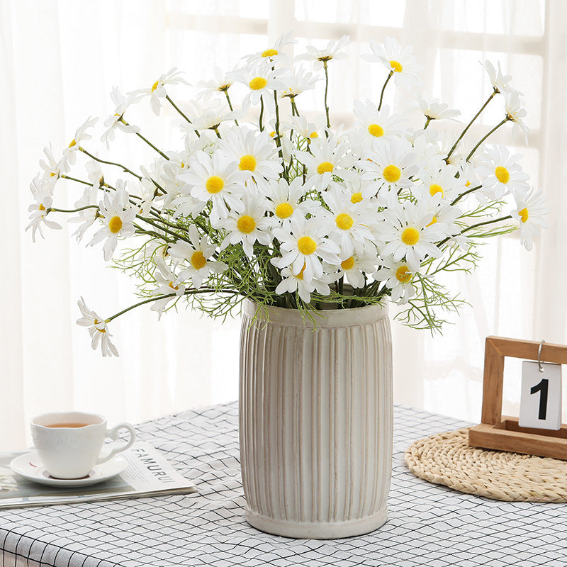 Charming Faux Flower Bouquet - Perfect for Home Decor