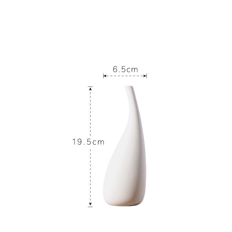 Modern Ceramic Vase - Perfect for Dried Flowers