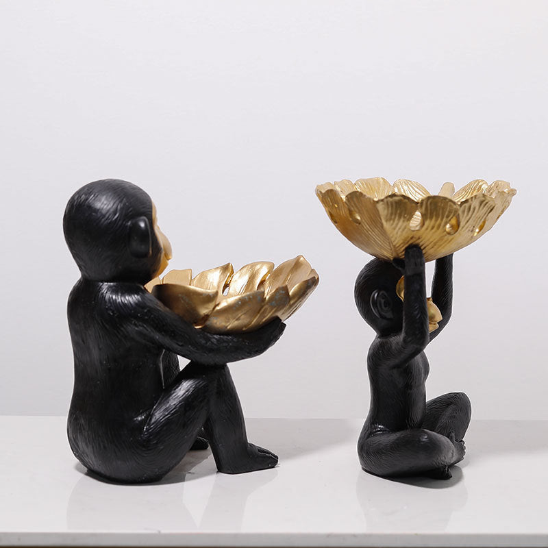 Creative Monkey Planters - Whimsical Home Decor