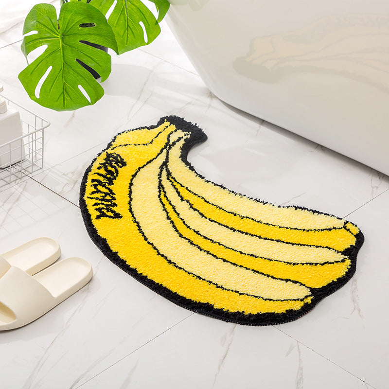 Water Absorbent Bath Mat - Anti-Slip Bathroom Carpet