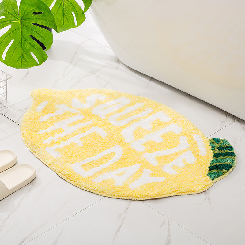 Water Absorbent Bath Mat - Anti-Slip Bathroom Carpet