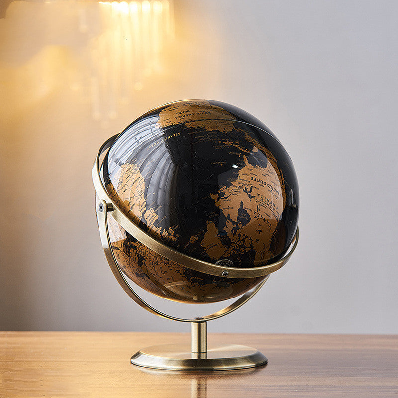 Elegant Rotating Globe - Stunning Home Décor Piece