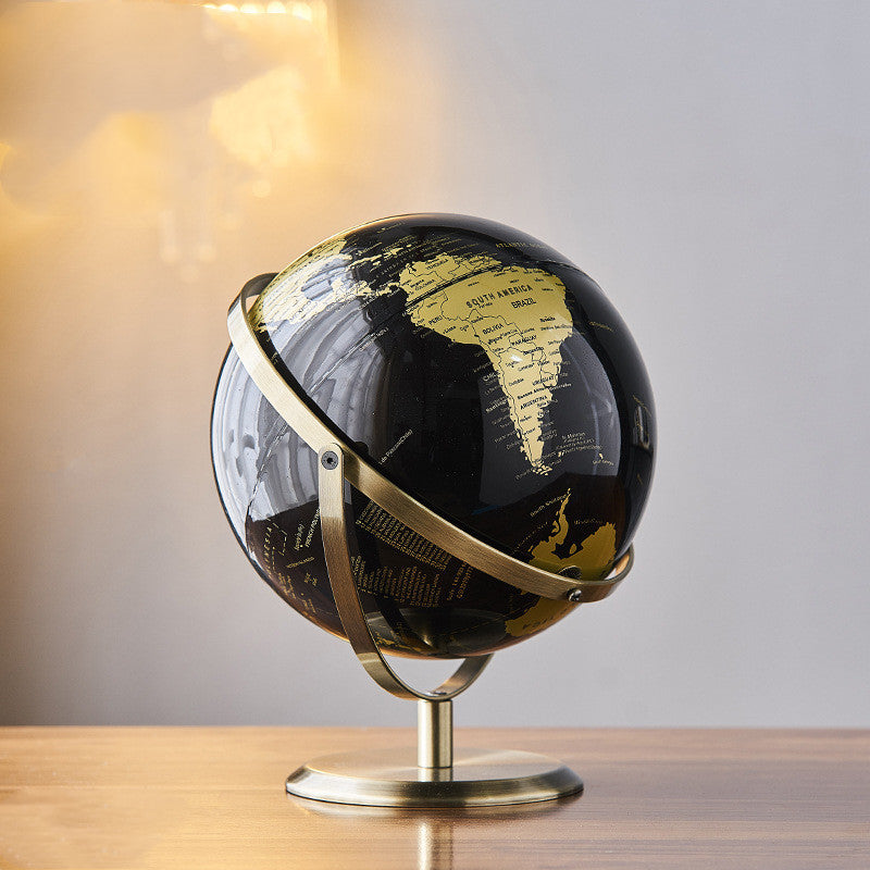 Elegant Rotating Globe - Stunning Home Décor Piece