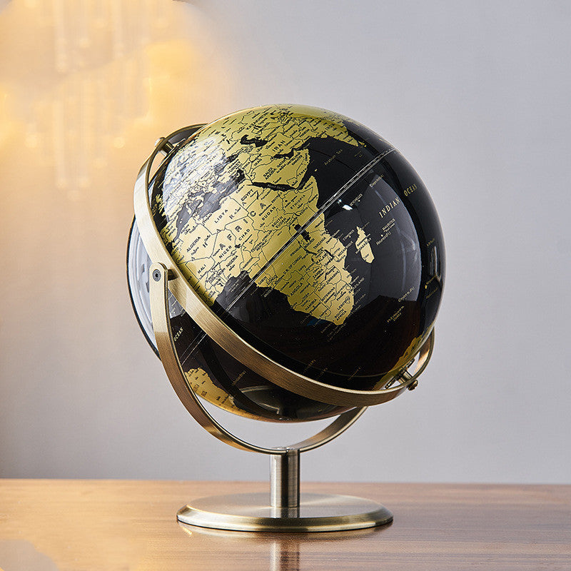 Elegant Rotating Globe - Stunning Home Décor Piece