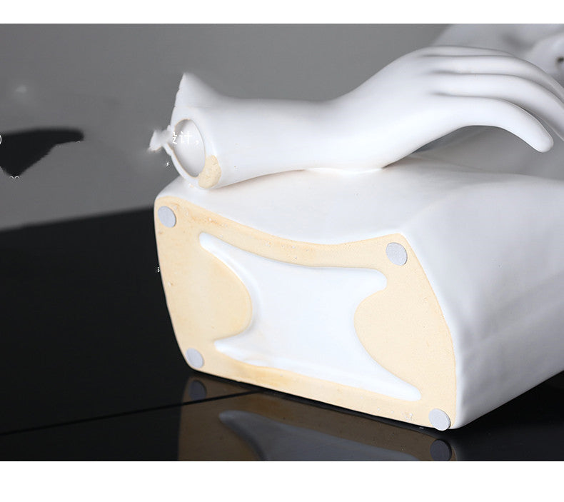 Nordic Abstract Human Head Vase - Unique Floral Decor