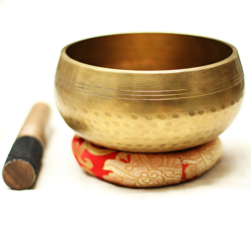 Handmade Copper Singing Bowl - Sound Therapy Relaxation