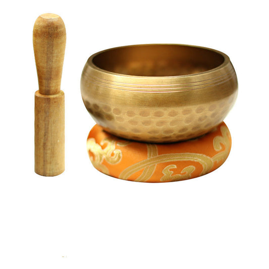 Handmade Copper Singing Bowl - Sound Therapy Relaxation
