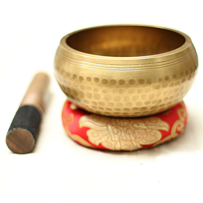 Handmade Copper Singing Bowl - Sound Therapy Relaxation