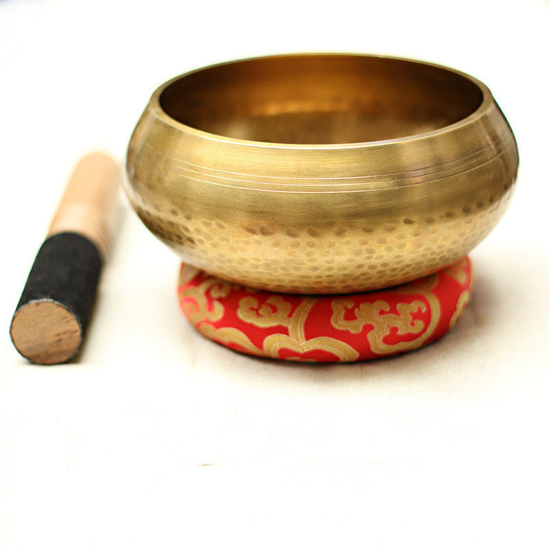 Handmade Copper Singing Bowl - Sound Therapy Relaxation