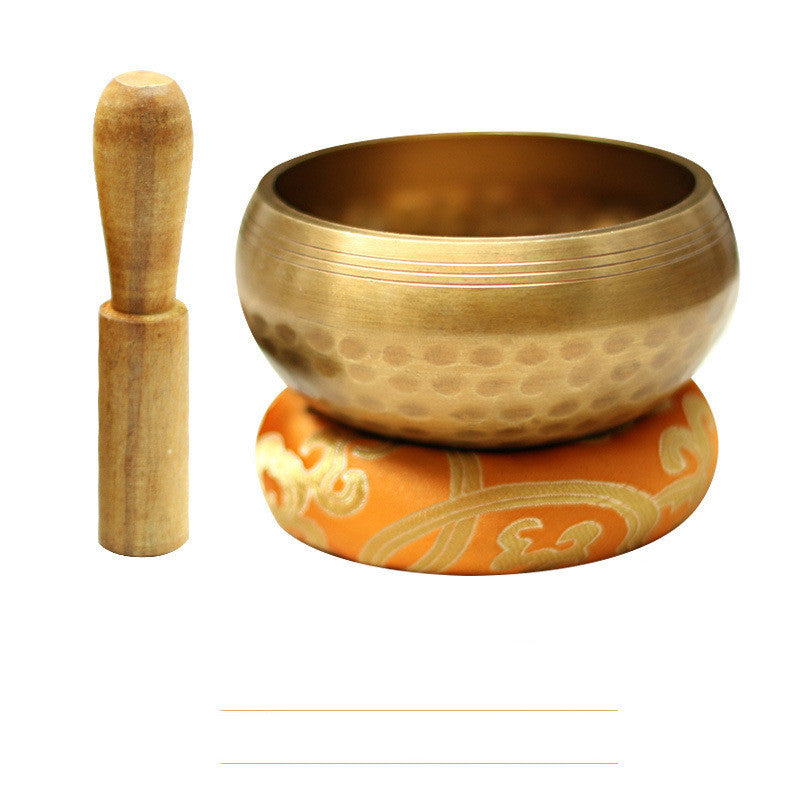 Handmade Copper Singing Bowl - Sound Therapy Relaxation