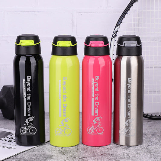 Insulated Sports Bottle - Keeps Drinks Hot/Cold