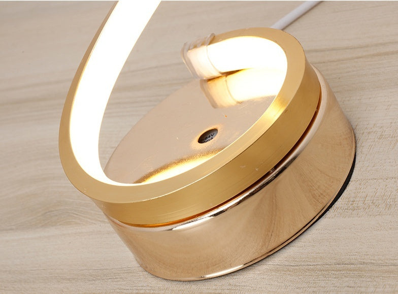 Modern Table Lamp - Adjustable Warm & White Light