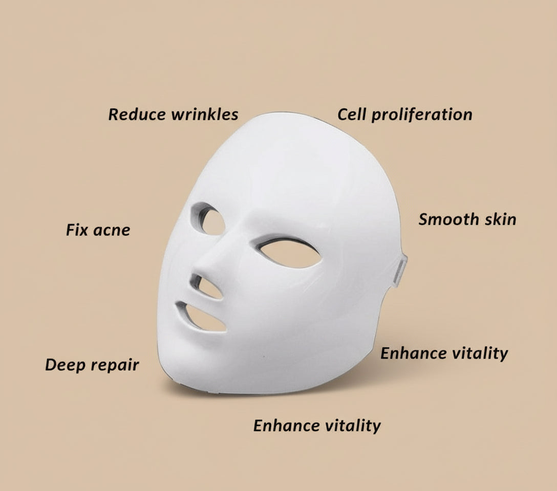 LED Facial Beauty Device - Rejuvenate Your Skin