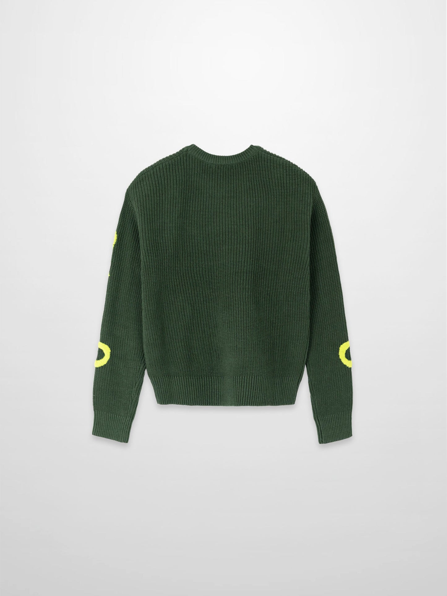 Bow Ribbon Sweater-Green/Lime