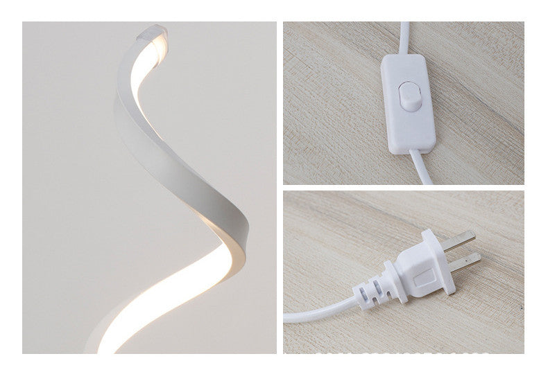 Modern Table Lamp - Adjustable Warm & White Light