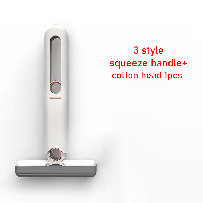 Portable Squeeze Mop - Effortless Floor Cleaning