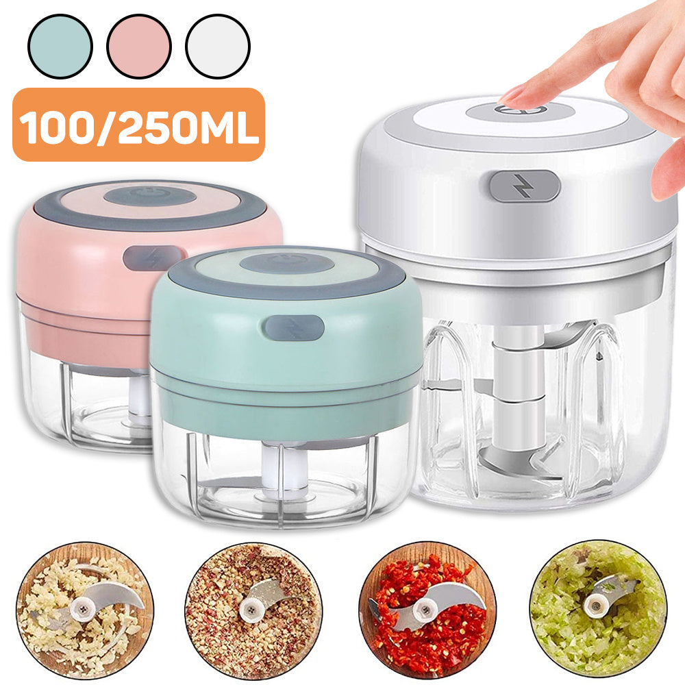 Electric Garlic Chopper - Effortless Food Preparation