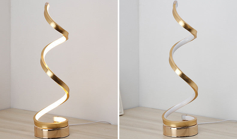Modern Table Lamp - Adjustable Warm & White Light