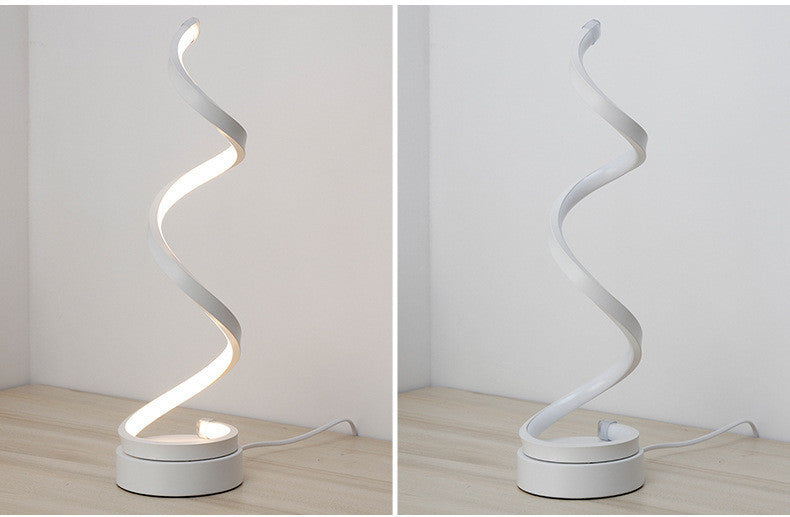 Modern Table Lamp - Adjustable Warm & White Light