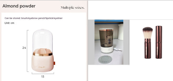Electric Makeup Brush Cleaner - Effortless Hygiene