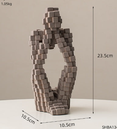 Modern Abstract Art Ornament - Elevate Your Home Decor