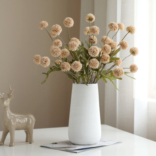 Elegant Dandelion Floral Arrangement - Autumn Decor