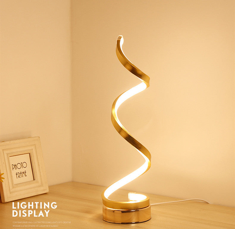 Modern Table Lamp - Adjustable Warm & White Light