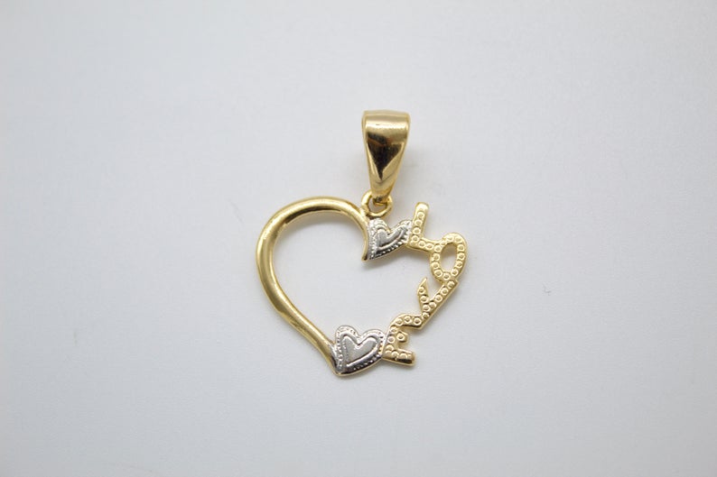 Gold Filled Heart Love