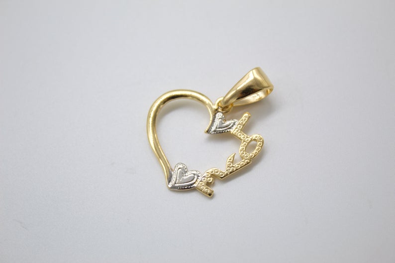 Gold Filled Heart Love