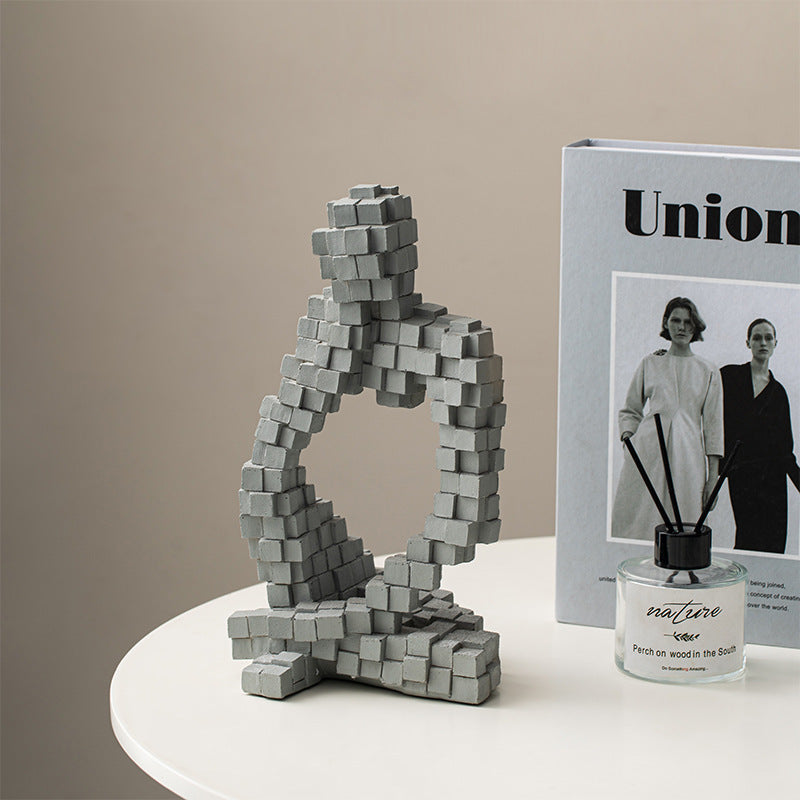 Modern Abstract Art Ornament - Elevate Your Home Decor