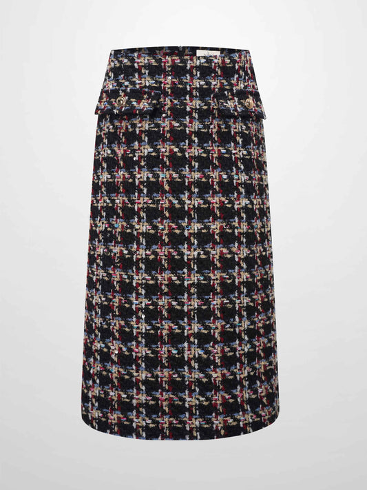 Short Pocket Skirt-Multi Colored