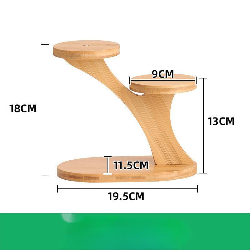 Wooden Display Rack - Stylish Multi-Tier Organizer