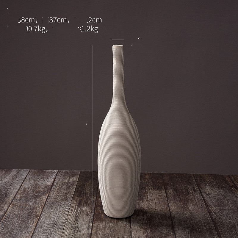 Elegant Ceramic Flower Vase - European Style Décor