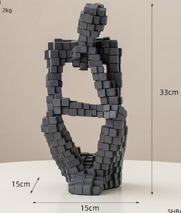 Modern Abstract Art Ornament - Elevate Your Home Decor