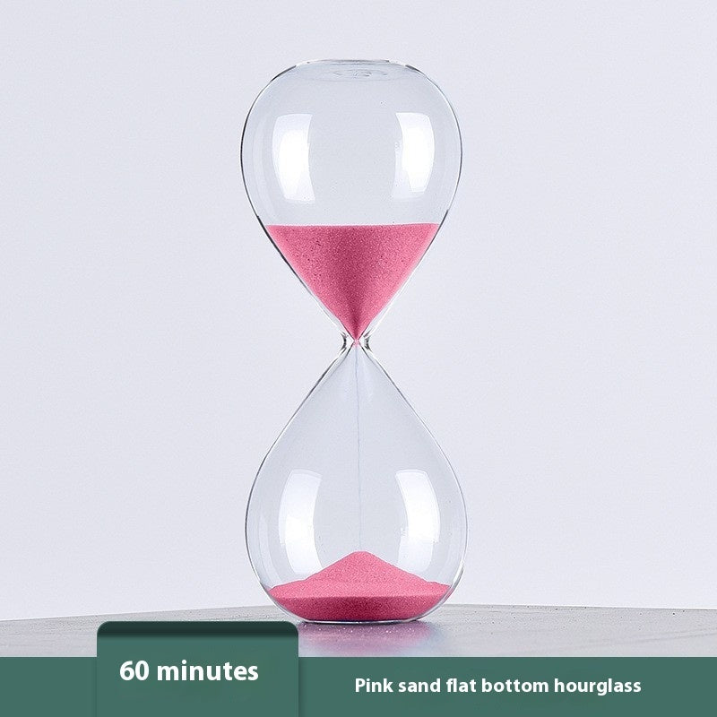 Elegant Sand Timer - 60-Minute Hourglass Decor