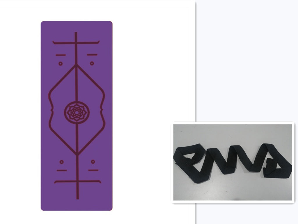 Non-Slip TPE Yoga Mat - Ideal for Beginners