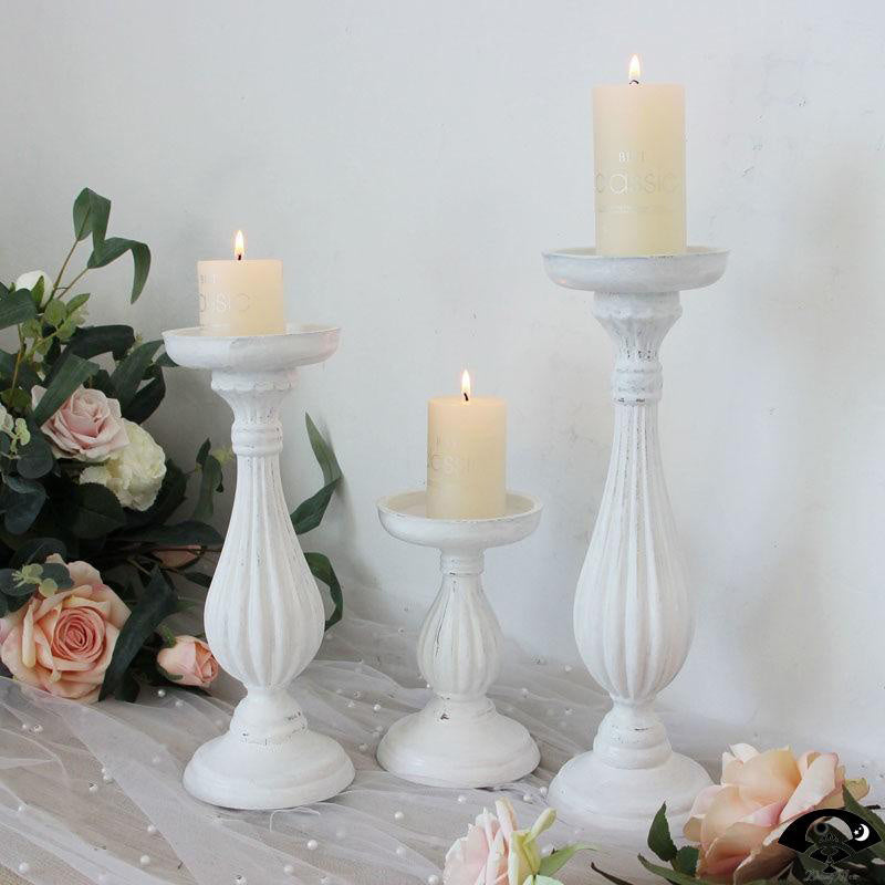 Elegant Wooden Candle Holder - Enhance Your Space